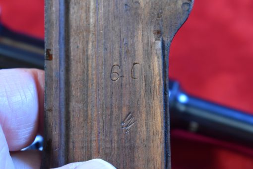 THU AUG 7, EXCEPTIONAL, ULTRA RARE 1940 MAUSER BANNER LUGER PISTOL, MILITARY E/655 MARKED, LESS THAN 500 MADE, MINT CRSIP STUNNING! - Image 12
