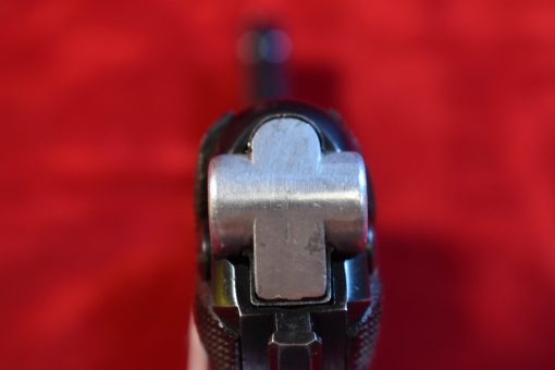 THU AUG 7, EXCEPTIONAL, ULTRA RARE 1940 MAUSER BANNER LUGER PISTOL, MILITARY E/655 MARKED, LESS THAN 500 MADE, MINT CRSIP STUNNING! - Image 9