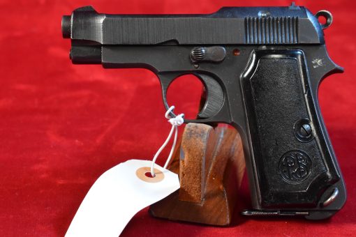 WED AUG 6, ULTRA RARE WAFFENAMTED LATE WAR MODEL 1935 BERETTA PISTOL, BLANK SLIDE, NAZI 4UT MARKED & "CAL 7.65 MARKED, MINT! - Image 1