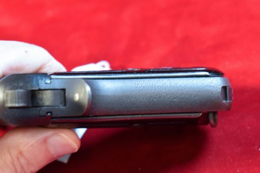 WED AUG 6, ULTRA RARE WAFFENAMTED LATE WAR MODEL 1935 BERETTA PISTOL, BLANK SLIDE, NAZI 4UT MARKED & "CAL 7.65 MARKED, MINT! - Image 8
