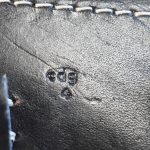 SOLD ULTRA RARE MINT CRISP 1944 cdg4 coded-Auwaerter & Bubeck KG, Stuttgart black Leather Hardshell German Luger Holster