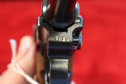 WED AUG 27, VERY RARE POST WAR FRENCH OCCUPATION MAUSER BANNER LUGER, MINT CRISP STUNNING! FROM STURGESS COLLECTION! - Image 6