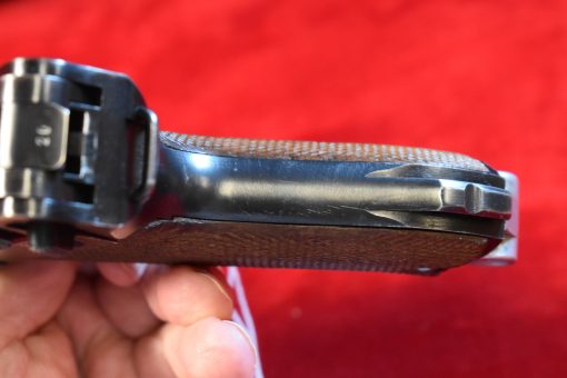 WED AUG 27, VERY RARE POST WAR FRENCH OCCUPATION MAUSER BANNER LUGER, MINT CRISP STUNNING! FROM STURGESS COLLECTION! - Image 9