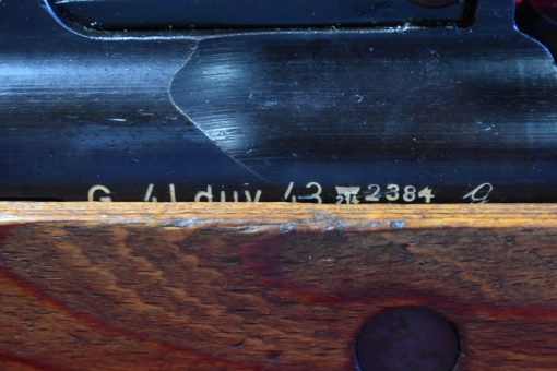MON AUG 4, EXCEPTIONAL GERMAN WWII DUV43 CODED G.41 SEMI-AUTO RIFLE, ALL MATCHING AND MINT! - Image 1