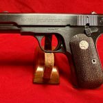 SOLD WELL DOCUMENTED, VERY CHOICE OSS ISSUE “US PROPERTY” MARKED 1903 COLT PISTOL, SHIPPED TO THE O.S.S. JUNE 17, 1944, VERY SHARP!