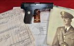 FRI AUG 15, VERY CHOICE OSS ISSUE “US PROPERTY” MARKED 1903 COLT PISTOL, SHIPPED TO THE O.S.S. JUNE 17, 1944, MINT CRISP! - Image 5