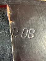 TUE AUG 19, UNUSUAL 1941 GERMAN WWII VET BROUGHT BACK WAR TROPHY LUGER HOLSTER, MINT NEW! - Image 11