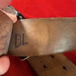 TUE AUG 19, ORIGINAL 1943 GERMAN WWII MINT LUFTWAFFE BELT AND BUCKLE! VET WAR TROPHY! - Image 7