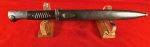 TUE AUG 19, ORIGINAL GERMAN WWII 1940 WKC MADE 98K MAUSER BAYONET, MATCHING UNCLEANED VET BROUGHT BACK TROPHY! - Image 7