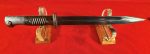 TUE AUG 19, ORIGINAL GERMAN WWII 1940 WKC MADE 98K MAUSER BAYONET, MATCHING UNCLEANED VET BROUGHT BACK TROPHY! - Image 8