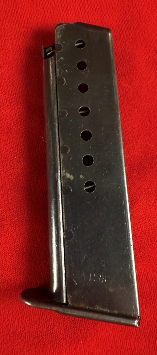 TUE AUG 19, GERMAN WWII WALTHER ac42  P.38 PISTOL, F BLOCK, WITH HOLSTER, VET WAR TROPHY STRAIGHT OUT OF THE WOODWORK! - Image 27