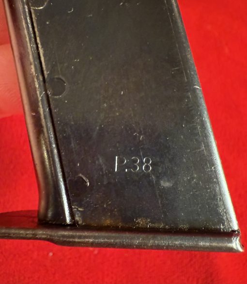 TUE AUG 19, GERMAN WWII WALTHER ac42  P.38 PISTOL, F BLOCK, WITH HOLSTER, VET WAR TROPHY STRAIGHT OUT OF THE WOODWORK! - Image 28