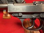 TUE AUG 19, GERMAN WWII WALTHER ac42  P.38 PISTOL, F BLOCK, WITH HOLSTER, VET WAR TROPHY STRAIGHT OUT OF THE WOODWORK! - Image 4