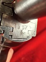 TUE AUG 19, GERMAN WWII WALTHER ac42  P.38 PISTOL, F BLOCK, WITH HOLSTER, VET WAR TROPHY STRAIGHT OUT OF THE WOODWORK! - Image 9