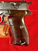 TUE AUG 19, GERMAN WWII WALTHER ac42  P.38 PISTOL, F BLOCK, WITH HOLSTER, VET WAR TROPHY STRAIGHT OUT OF THE WOODWORK! - Image 12
