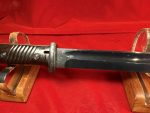 TUE AUG 19, ORIGINAL GERMAN WWII 1940 WKC MADE 98K MAUSER BAYONET, MATCHING UNCLEANED VET BROUGHT BACK TROPHY! - Image 3
