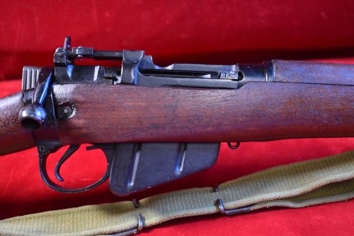 WED AUG 20,  LEE ENFIELD RIFLE No.5 Mk1, VERY EARLY OCT 1944 PRODUCTION “JUNGLE CARBINE” MATCHING AND NICE! - Image 5