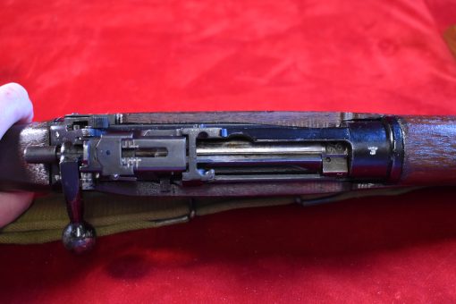 WED AUG 20,  LEE ENFIELD RIFLE No.5 Mk1, VERY EARLY OCT 1944 PRODUCTION “JUNGLE CARBINE” MATCHING AND NICE! - Image 9