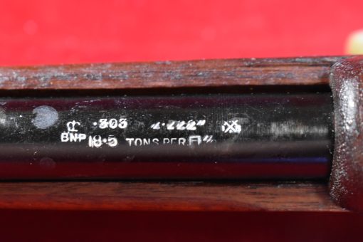 WED AUG 20,  LEE ENFIELD RIFLE No.5 Mk1, VERY EARLY OCT 1944 PRODUCTION “JUNGLE CARBINE” MATCHING AND NICE! - Image 10