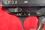 FRI AUG 1, VERY CHOICE, GERMAN WWII cyq (SPREEWERKE) P.38 PISTOL, 1943 PRODUCTION “K” BLOCK, MINT SHARP! - Image 5