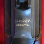 SOLD US WWII, RARE I.B.M. M1 CARBINE, LATE 1943 PRODUCTION, AUTO ORDNANCE RECIEVER, 100% CORRECT, VERY NICE!
