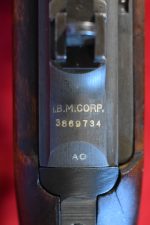 MON AUG 4, US WWII, RARE I.B.M. M1 CARBINE, LATE 1943 PRODUCTION, AUTO ORDNANCE RECIEVER, 100% CORRECT, VERY NICE!
