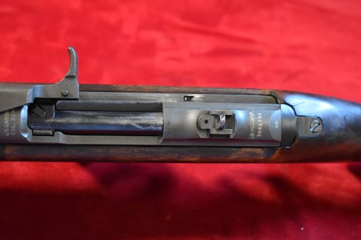 MON AUG 4, US WWII, RARE I.B.M. M1 CARBINE, LATE 1943 PRODUCTION, AUTO ORDNANCE RECIEVER, 100% CORRECT, VERY NICE! - Image 6