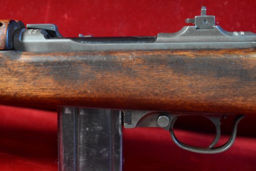 MON AUG 4, US WWII, RARE I.B.M. M1 CARBINE, LATE 1943 PRODUCTION, AUTO ORDNANCE RECIEVER, 100% CORRECT, VERY NICE! - Image 7