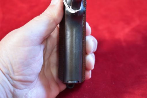 TUE AUG 12, US WWll REMINGTON RAND M1911A1  US ARMY SERVICE PISTOL, FEB 1944 PRODUCTION, FACTORY ORIGINAL CONDITION! - Image 11