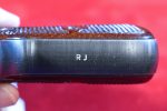 TUE AUG 19, VERY SCARCE LATE WAR WALTHER PP PISTOL, "RJ" RIECHS JUSTICE MARKED, RARE RED GRIPS, MINT CRISP FULL RIG! - Image 3