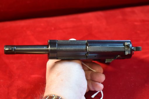 SOLD, EXCEPTIONAL GERMAN WWII MAUSER MADE byf 44 P.38 PISTOL, ALL BLUE VARIANT IN THE "U" BLOCK, MINT CRISP STUNNING! - Image 12