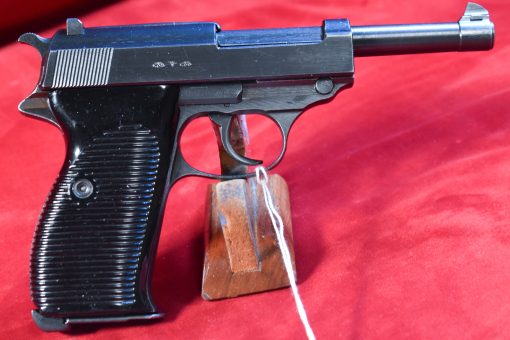 SOLD, EXCEPTIONAL GERMAN WWII MAUSER MADE byf 44 P.38 PISTOL, ALL BLUE VARIANT IN THE "U" BLOCK, MINT CRISP STUNNING! - Image 3