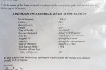 FRI AUG 1, ULTRA RARE & RABIDLY DESIRABLE, US WWII BLUED 1903 COLT POCKET HAMMERLESS PISTOL, “US PROPERTY” VERY EARLY JAN,1942 SHIPMENT, WB CARTOUCHED, VERY SHARP! - Image 3