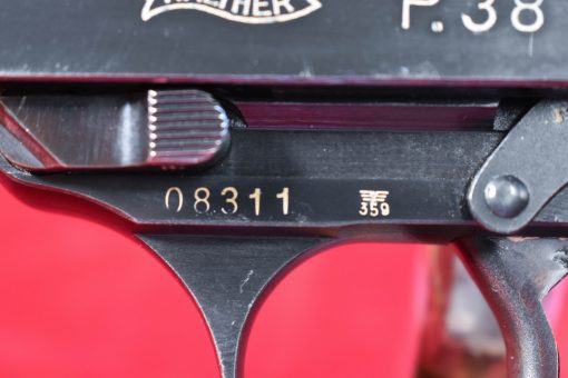 TUE AUG 5, WALTHER 3rd VARIATION ZERO SERIES P.38 PISTOL, MINT CRISP AND A REAL EYE POPPER! - Image 6