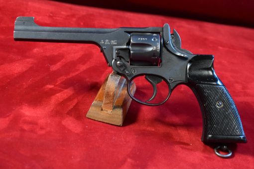 WED AUG 13, EXCEPTIONAL & RARE ALBION MOTORS 1943 BRITISH NO2 MK1** ENFIELD SERVICE REVOLVER, MINT CRISP! WITH HOLSTER TOO! - Image 3