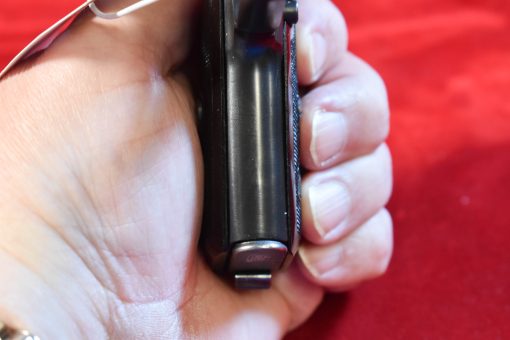 TUE SEP 2,  EXCEPTIONAL & VERY SCARCE LATE 1940 EAGLE/N MODEL 1910/34 MAUSER PISTOL, THE “BABY” MODEL 1934, 6.35mm (.25 AUTO), WITH RARE BLACK PLASTIC BANNER GRIP, MINT CRISP! - Image 9