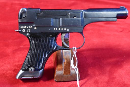 THU SEP 18, HARD TO FIND, 1940 PRODUCTION JAPANESE TYPE 94 NAMBU PISTOL, 15.12 DATE (Dec,1940), MATCHING MAG, MINT SHARP! - Image 1
