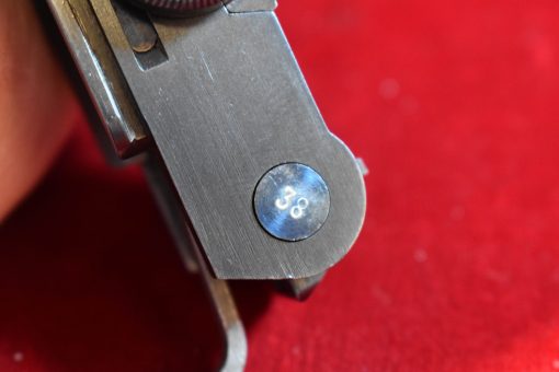 SOLD  VERY CHOICE, MAUSER S/42 CODE 1936 P.08 GERMAN ARMY LUGER, MATCHING MAG, EARLY STRAWED PARTS, VERY SHARP! - Image 13