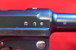 SOLD VERY CHOICE, MAUSER S/42 CODE 1936 P.08 GERMAN ARMY LUGER, MATCHING MAG, EARLY STRAWED PARTS, VERY SHARP! - Image 5
