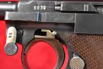 SOLD VERY CHOICE, MAUSER S/42 CODE 1936 P.08 GERMAN ARMY LUGER, MATCHING MAG, EARLY STRAWED PARTS, VERY SHARP! - Image 10