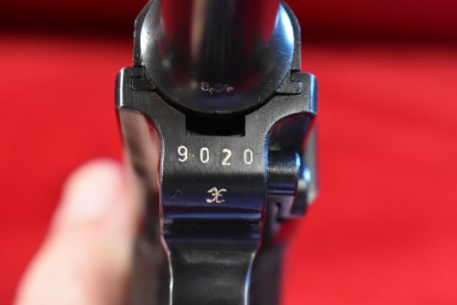 FRI SEP 12, EXCEPTIONAL & SCARCE 1941 Small Date MAUSER BANNER  POLICE "EAGLE L" LUGER...1 MATCHING MAG, MINT CRISP! - Image 7