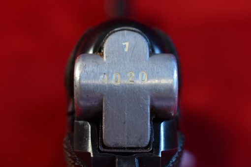 FRI SEP 12, EXCEPTIONAL & SCARCE 1941 Small Date MAUSER BANNER  POLICE "EAGLE L" LUGER...1 MATCHING MAG, MINT CRISP! - Image 8