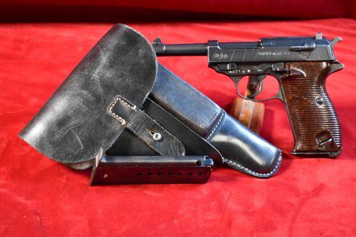 TUE SEP 23, WALTHER ac44 P.38 PISTOL, COMPLETE FULL RIG WITH jhg 1944 SOFTSHELL HOLSTER, VERY SHARP! - Image 1