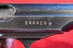 WED SEP 17, WALTHER PP PISTOL, MID 1944 GERMAN ARMY WAFFENAMTED, MILITARY FINISH, VERY SHARP! - Image 7
