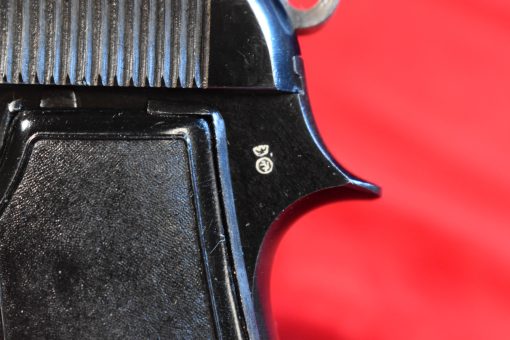 THU SEP 25, EXCEPTIONAL & VERY SCARCE 1944 BERETTA 1934 PISTOL, NAZI ISSUED IN THE “AA” SERIAL NUMBER RANGE, MINT NEW! - Image 5