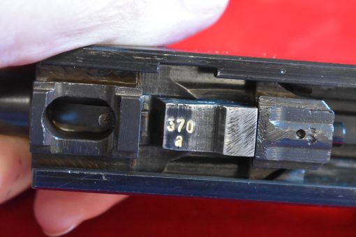 TUE SEP 9, EXCEPTIONAL, VERY EARLY 1943 PRODUCTION "A" BLOCK  SPREEWERK, cyq P.38 PISTOL, EARLY 1943 PRODUCTION, MINT CRISP STUNNING! - Image 9