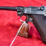 SOLD  VERY CHOICE, MAUSER S/42 CODE 1936 P.08 GERMAN ARMY LUGER, MATCHING MAG, EARLY STRAWED PARTS, VERY SHARP!