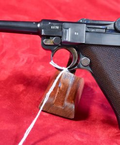 SOLD  VERY CHOICE, MAUSER S/42 CODE 1936 P.08 GERMAN ARMY LUGER, MATCHING MAG, EARLY STRAWED PARTS, VERY SHARP!