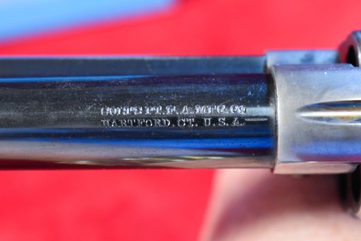 FRI OCT 3, WELL DOCUMENTED 1905 COLT BISLEY MODEL SINGLE ACTION ARMY, 38-40 WCF, OWNED BY THE TRIANGLE 7 RANCH, BUFFALO, MONTANA, YELLOWSTONE 1923 SPECIAL! - Image 12