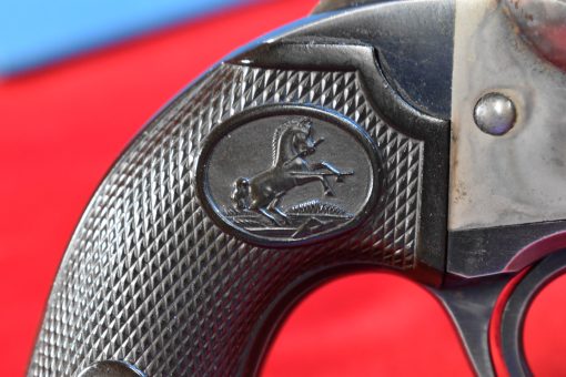 FRI OCT 3, WELL DOCUMENTED 1905 COLT BISLEY MODEL SINGLE ACTION ARMY, 38-40 WCF, OWNED BY THE TRIANGLE 7 RANCH, BUFFALO, MONTANA, YELLOWSTONE 1923 SPECIAL! - Image 13